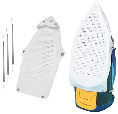 1 Piece - Cover Iron Shoe Used for Electric Iron Clothes Protector When Ironing - Prevents Burn, Sticking,Easy Installation Sole Plate Accessory