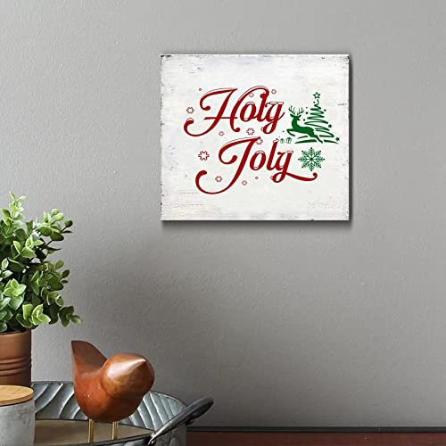 Holzpalettenschild mit motivierendem Spruch, personalisierbar, 30,5 x 30,5 cm, Stechpalmen-Holzschild, rustikales Holzschild, Veranda, Wohnzimmer, Bauernhaus, Haustür, Eingang