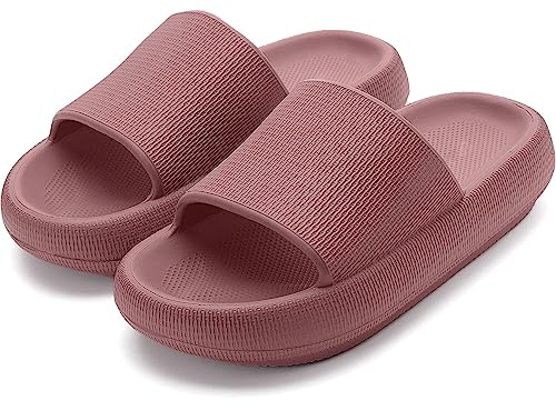 Donpapa Zapatillas Mujer Chanclas Hombre Sandalias Baño Piscina Playa Zapatos Verano Nube Pala plataforma Pantuflas Comodas