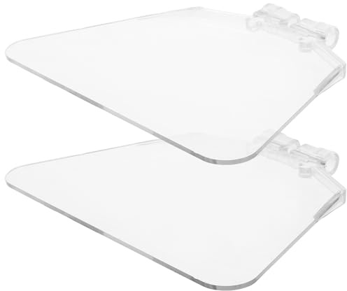 Angoily Bench Guard Shield 5.12 Inch Transparent Plastic Protective Sheet for Eye Safety and Debris Protection Compatible with Electric Tools