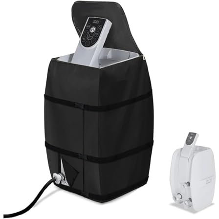 Hot Tub Spa Heater Pump Cover, Waterproof Dustproof Heater Spa Hot Tub Components Pump Cover Weather Resistant UV Proof Universal Inflatable Hot Tub Pump for Tub Pool Outdoor 16.9x15.0x21.3in