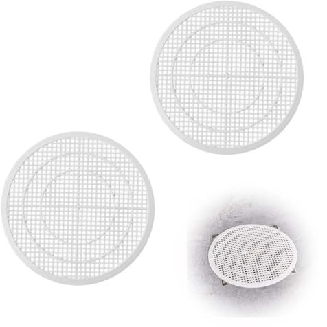 Coladores de desagüe, 2 tamices de desagüe para ducha, tamiz para el pelo, capilar, ducha, colador de desagüe, colador para ducha, lavabo, bañera y cocina