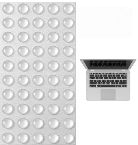 Clear Soft Close Pads,Self Adhesive Furniture Door Bumpers,Door Stoppers | Sticky Rubber Feet Bumper Pads Noise Reducer,Small Silicone Rubber Bumper Pads for Wall and Wooden Floor(50 Pcs)