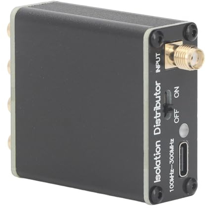 HF-Splitter Verteiler für SDR GPSDO mit aktiver HF-Isolierung stabile Signalquelle Verstärker für Antennenkabelverbindungen