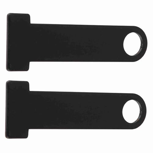 RASTKY Candado en D para Casco de Acero Inoxidable para Motocicleta - Compatible con, Negro (Black)