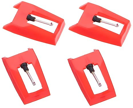 FUNOMOCYA 4 Pezzi Di Ricambio Per Puntine Per Giradischi Accessorio Per Stilo Per Grammofono E Fonografo