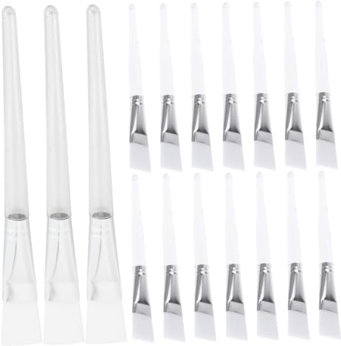 WRITWAA 24piezas Cepillo Para Facial De Aplicadores Reutilizables Para Faciales Herramientas De Cosméticas Para Cuidado