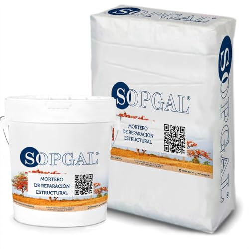 Mortero R4 Reparación Estructural 25kg para Hormigón Pilares y Balcones | Repara y refuerza elementos deteriorados de hormigón con altas prestaciones y resistencia estructural.