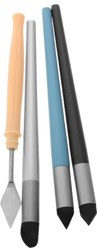 BESPORTBLE Multifunktionales Ölkreide-radier Weichen Schwammstiften Und Schaber Langlebiges Leichtes Künstler-blending-tool Für Nahtlose Farbverläufe Beim Malen Skizzieren Und Aquarellieren