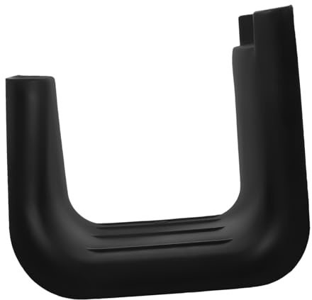 STOBAZA Heavy Duty Wall Mounted Vacuum Hose Hanger Strong Secure Bracket for Vacuum Cleaner Pipes Storage Space-Saving Organizer for Home and Garage Use