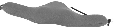 Fabater Ergonomic Lumbar Support Pillow Memory Foam Lower Back Sleeping Pillow for Office Chair (Gray)