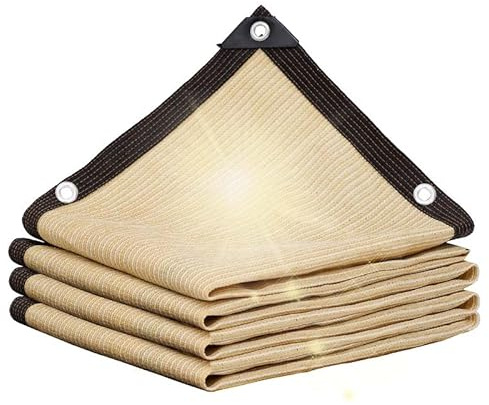 Protezione UV Sunblock Shade Cloth per piante 80% tasso di ombreggiatura giardino rete rete con occhielli ideale per serra e protezione fiori all'aperto