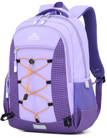 Amythe Outdoor Schulrucksack für Mädchen ab 6 Jahren für Wandern | Wanderrucksack Kinder 1. - 5. Klasse, Wasserdicht Rucksack mit Reflektor, für Camping Outdoor Rucksack