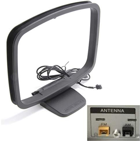 Ersatz-AM-Antenne 2-poliger Mini-Stecker für Sony Compact Disc-Empfänger MHC-EC919iP HCD-EC919iP MHC-EC719iP HCD-EC719iP