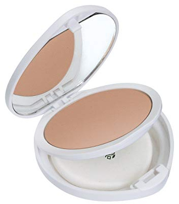 Deborah Milano - Fondotinta Compatto Formula Pura SPF 15 con Ingredienti Naturali, 03 Apricot, Effetto Antiossidante e Coprenza Modulabile, Dona una Pelle Protetta e Uniforme, 10 gr