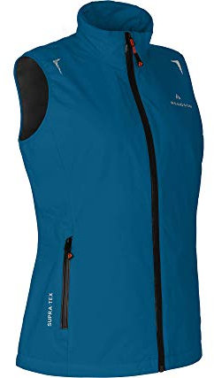 Bergson Helli Thermo Weste | Damen Regenweste, Netzfutter, 12000 mm Wassersäule, Blue Sapphire [307], 44 - Damen