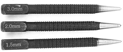 Körner-Körner-Set, 3-teilig, Holzmarkierungswerkzeug, Körner-Kombination, Markierungsstanzer Zum Bohren, Positionieren, Handwerkzeug, Körner