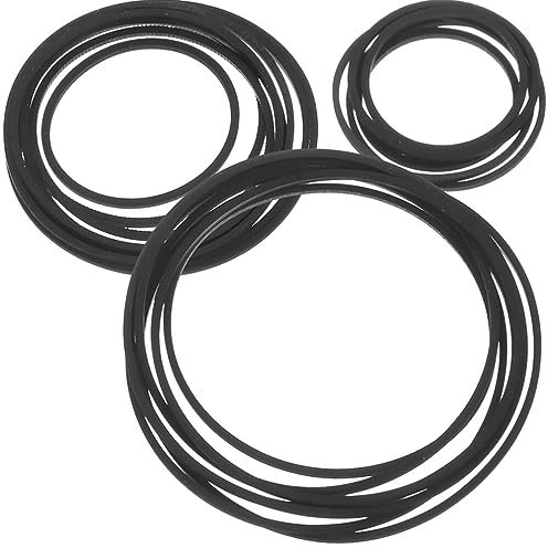 Milisten 60stücke Kassettenrekorder Gummiriemen Ersatzriemen Für Kassettenplayer DVD-laufwerke Tragbare Audioplayer Für Reparaturen Und Wartung