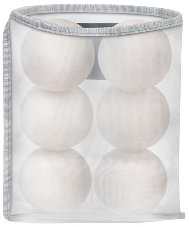 Kevenal Magnetischer Woll-Trocknerbälle-Halter – Nylontasche für Waschküchen-Organisation – Wollkugeln für Trocknerbehälter, magnetischer Wäschetrockner, Blatthalter