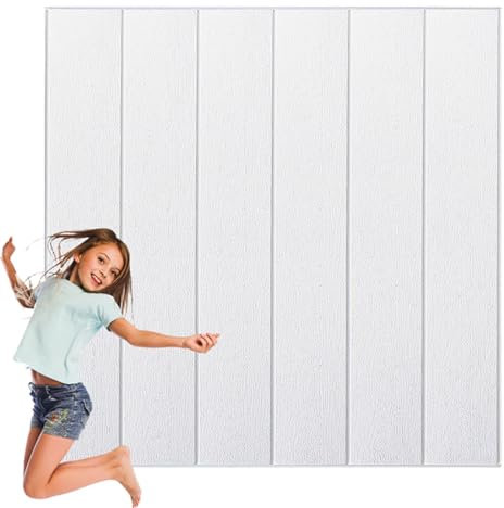 HAILMGAY Wandverkleidung Innen, 3D Tapete Selbstklebend, Steinoptik Paneele, Deckenpaneele Selbstklebend, Mauerverkleidung Aussen, Tapete 3D, Wandpaneele Zum Kleben,D,40Pcs