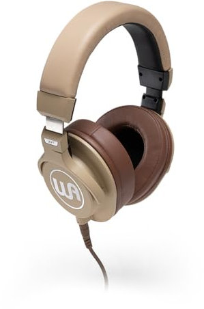 Warm Audio WA-HRT HeadRoom, cuffie da studio chiuse (driver al neodimio da 45 mm, cuscinetti intercambiabili, per monitoraggio e registrazione), marrone
