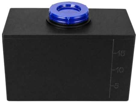 Masyrt Réservoir d'eau douce pour camping-car, stockage d'eau douce et froide, entrée d'eau carrée de 100 mm de grand diamètre pour camping-cars, remorques, bateaux, yachts