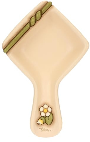THUN - Poggiamestoli - ceramica - Collezione Country Bloom - 13,1 x 20,4 x 3,5 cm