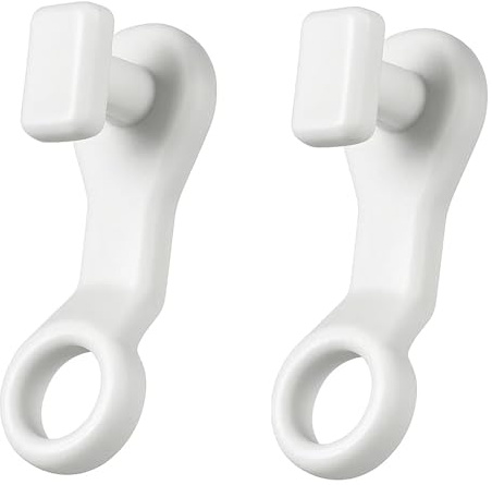 150PCS Curtain Rail Gliders,Track Gliders for Smooth Sliding, Universal Swish Track, Durable Curtain Hooks for Home, Office, Bedroom, Bathroom