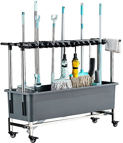 SBCGFY Mobile Utility Sink Laundry Tub for Laundry Room,Garage Washing Station, Slop Sink Large Free Standing Wash Station