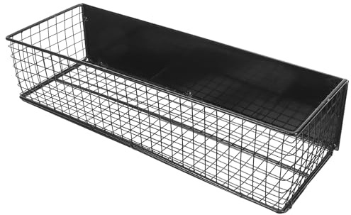 TOYANDONA Magnetisk Kylskåpshylla i Svart Metall med Stark Magnetisk Fästanordning Flyttbar för Flexibel Krydd Förvaringsorganisation Platsbesparande och Hållbar Köksorganisatör för Kryddor