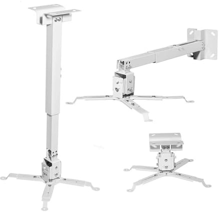 MXEADCCOD Compatible for TD98W TDA7W TD98Pro Projector Bracket Full HD Projector Stand Ceiling Mount Wall Holder Hanging Bracket Holder Stand
