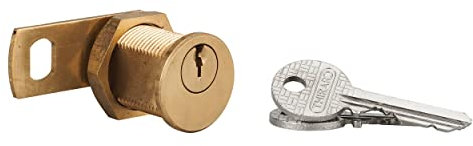 THIRARD 0028302 - Batteuse Tutto Ottone 5G Sp,Maxi 23 mm 3 chiavi - Serratura a camma con chiavi per cassetta delle lettere Cassetto armadio - Sistema compatibile con la distribuzione postale