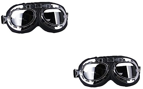Mipcase 2stücke Pet Sonnenbrille Mit Großem Uv-Schutz Und Augenschonende Brille Für Hunde Und Katzen Leicht Und Robust Für Partys Und Fotoshootings Transparent
