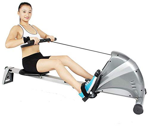 SmPinnaA Rudergerät, Zusammenklappbares Rudergerät, Heimfitnessgerät, Rudergerät Für Das Training Im Fitnessstudio Zu Hause