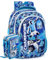 Clondo Schoolpack Julian Ross Champions Azzurro Zaino Scuola Elementare Con Astuccio 3 Scomparti Riempito Bambina, Regalo, Multizip, Per Napoli Fan