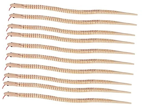 TOYANDONA 40 Stück Schlangenimitat-Spielzeug Streich Große Party Gefälschte Realistische Schlangen Massenspielzeug So Tun Als Ob Kleines Schlangenspielzeug Miniatur-Schlangenfiguren