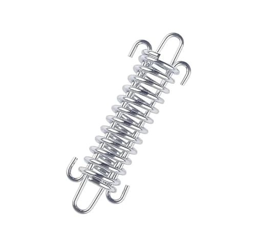 EKalgretrA Spannfeder Sprungfedern Campingzelt-Federschnallen-Set, Veranda-Schaukelfeder, Markisenseilspanner for Planen, Zelte, Drahtgestelle, Campingzubehör(5PCS)