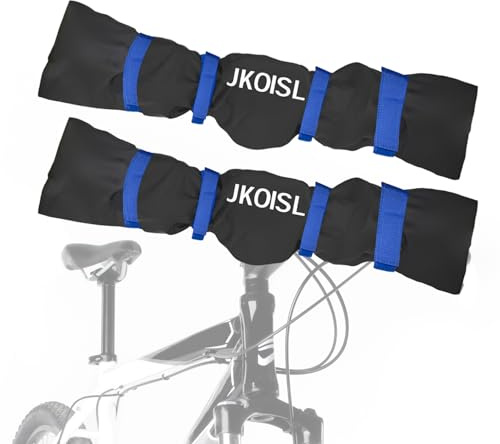 Lenkerschutzhülle Ebike Wasserdicht, JKOISL 2 Stück Transportschutz Set | Wasserdichtes 2tlg JKOISL E-Bike Lenkerschutz Set – Schutz vor Nässe, Staub und Schmutz bei Transport & Lagerung