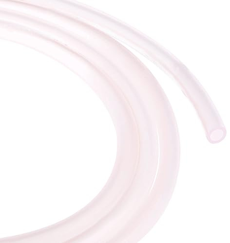 TOP-VIGOR Tuyau d'huile lubrifiante, 5 mm x 8 mm x 5 m, tuyau en caoutchouc pour irrigation, petit équipement, extérieur, jardin, tuyau d'eau, transparent
