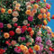 200 graines de rosier grimpant, floraison toute l'année, couleurs vives, convient aux jardins et à l'intérieur