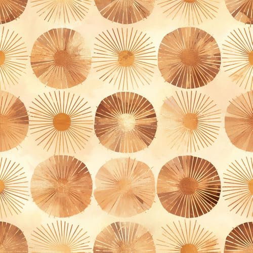 Sol de rayas doradas y blancas Papel de contacto 45cm x 300cm Pelar y pegar Raya abstracta moderna Papel tapiz adhesivo para revestimiento de estanterías de armarios y paredes de habitaciones, decorat