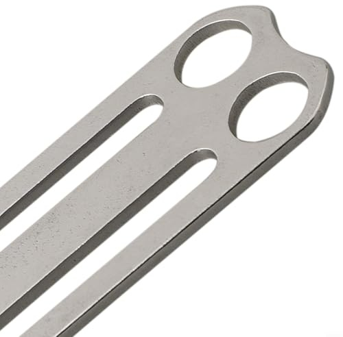 Edelstahl 316 Tauchen D-Ring Gewicht Gürtel Keeper Slider, Haltestopper für 5,1 cm Gurtband, Silber