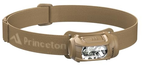 Princeton Tec Remix LED Headlamp (300 Lumens, Tan w/Red LEDs) (RMX300-RD-TN)