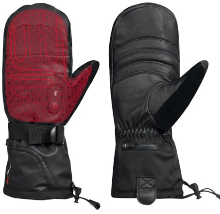 G-Heat - Plantillas calefactables conectadas con mando a distancia inalámbrico para caza y esquí (35-40, negro), Negro (Negro), 41-47