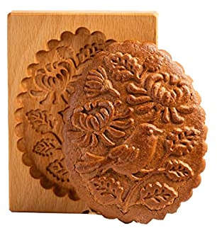 Ausstechformen aus Holz für Geprägte Kekse - Unbekannte Holzformen für Dekoration und Werkzeuge für Forn