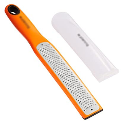 ZQDMYT 691/5,000 翻译结果 Rallador de Queso Conveniente Queso Enrollado Plana de Mano de Mano Acero Inoxidable sin Esfuerzo rallado rápido Multiusos hogares de Cocina Desfibradora (Color : Orange)