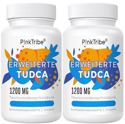 Supplément de TUDCA 1200 mg par dose – 120 gélules, Acide tauroursodésoxycholique, Formule avancée