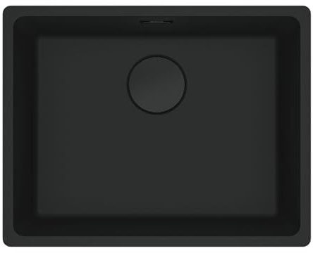 Franke Maris MRG 110-52 Black Matt Collection 125.0683.233 - Fregadero de granito