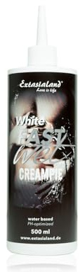 Fastwet® Creampie Sperma-Gleitgel auf Wasserbasis Cum Lube mit Adapter für TIEF-REINSPRITZ-GARANTIE wasserbasiertes Gleitmittel Waterbase Fake Sperma 500ml