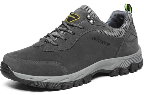 MEIION Naturtravel Hike Pro Chaussures de ski de fond orthopédiques antidérapantes pour l'extérieur et la randonnée, gris, 50 EU